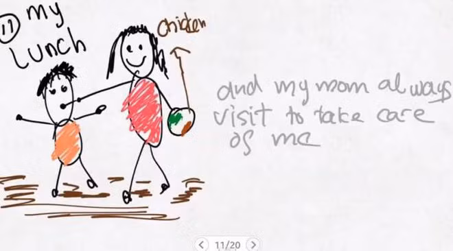 Xúc động nghẹn ngào trước bộ tranh nguệch ngoạc do cậu bé 6 tuổi vẽ lại toàn bộ quá trình li hôn của bố mẹ - Ảnh 11.