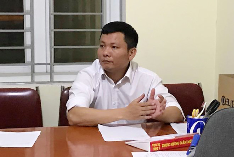 Đối tượng Hoàng Xuân Quỳnh, chủ nhà, và là người cầm đầu nhóm sinh hoạt Hội Đối tượng Hoàng Xuân Quỳnh, chủ nhà, và là người cầm đầu nhóm sinh hoạt Hội