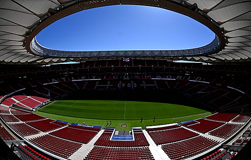 Toàn cảnh SVĐ Wanda Metropolitano. Toàn cảnh SVĐ Wanda Metropolitano.