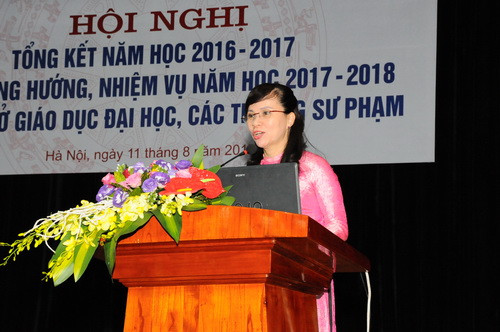 Bà Nguyễn Thị Kim Phụng phát biểu tại Hội nghị. Ảnh: Bá Hải. Bà Nguyễn Thị Kim Phụng phát biểu tại Hội nghị. Ảnh: Bá Hải.