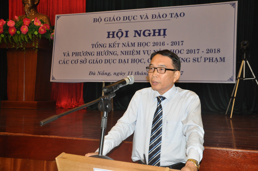 PGS.TS Nguyễn Quang Linh – Giám đốc ĐH Huế thẳng thắn góp ý giải pháp nhằm nâng cao chất lượng giáo dục đại học.