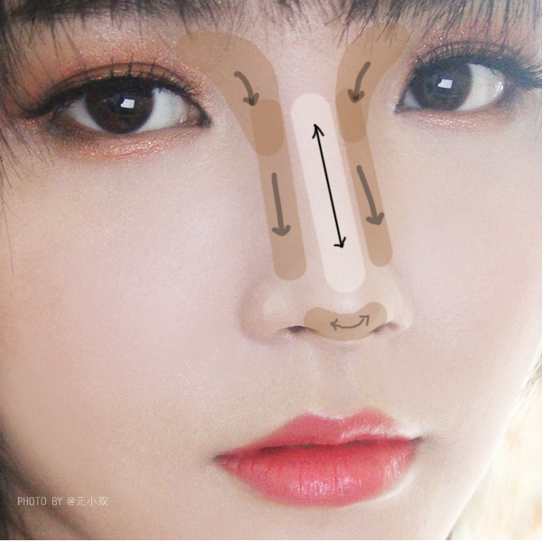 Mẹo trang điểm biến mũi to, tẹt thành mũi cao thanh thoát trong nháy mắt ảnh 4 458