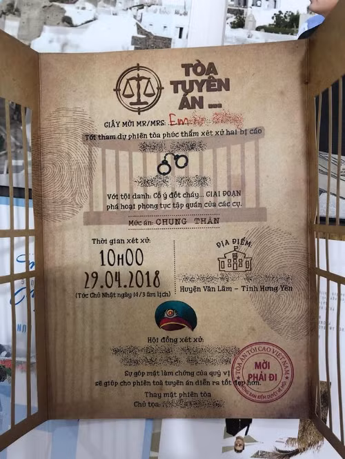 Thiệp mời cưới "chất nhất Việt Nam". Thiệp mời cưới chất nhất Việt Nam.