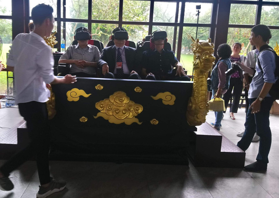 Công nghệ thực tế ảo VR giúp du khách khám phá Hoàng cung xưa của 200 năm về trước