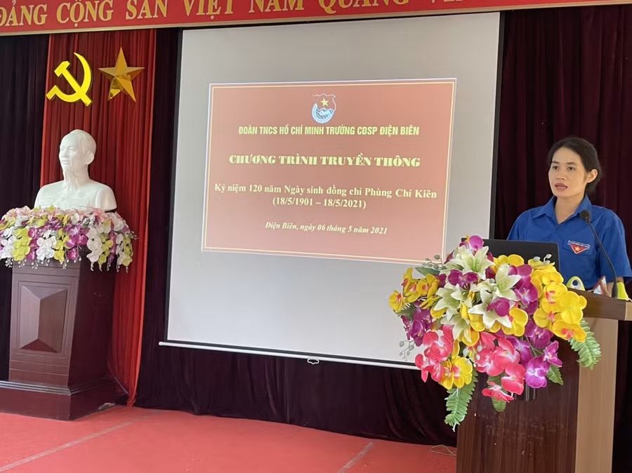 Hoạt động ôn lại truyền thống lịch sử do Đoàn trường tổ chức