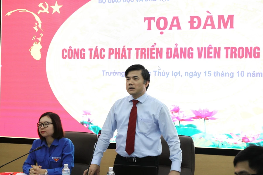 Tọa đàm phát triển đảng viên trong trường học