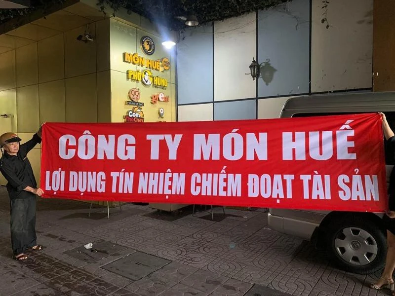 Công ty Món Huế bị tố nợ lương và nhà cung cấp. Ảnh: Duy Chương 