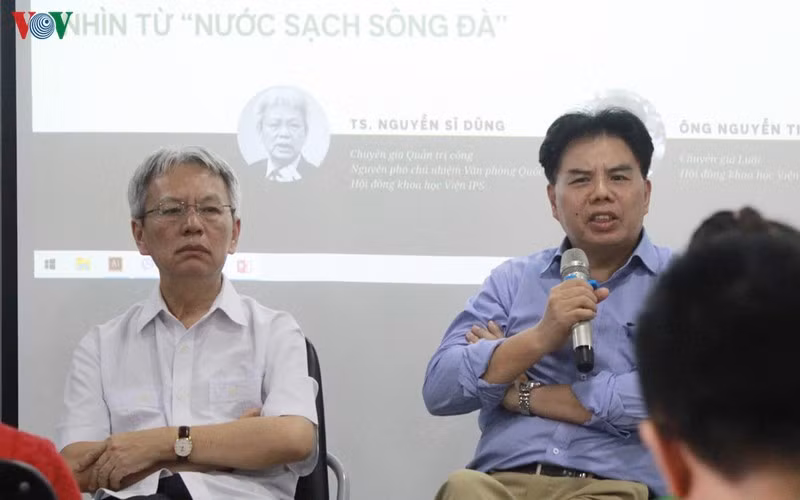 vu nuoc sach song da: nguoi ha noi co "con kien kien cu khoai"? hinh 2