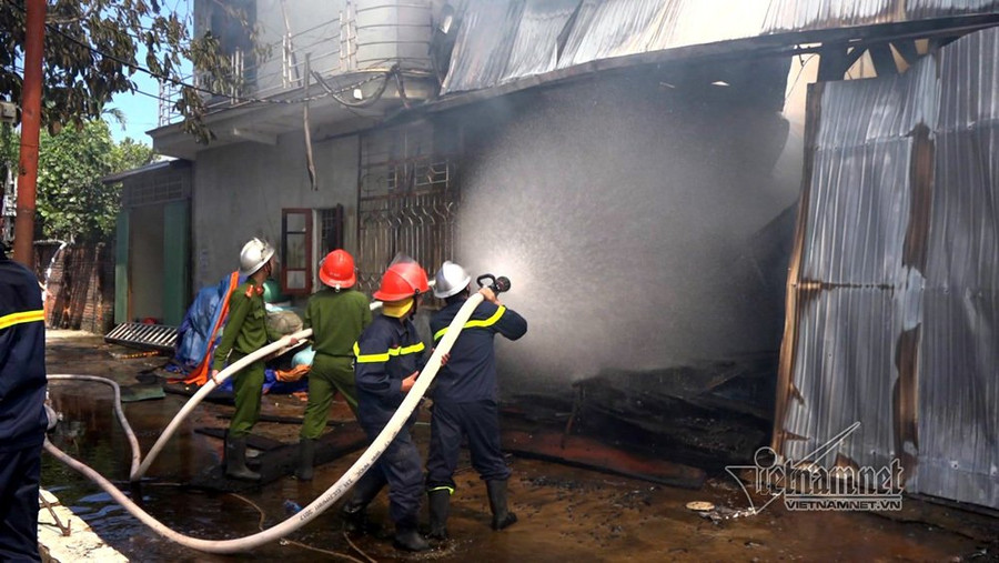 cháy nhà,cháy xưởng,cháy ở Hoài Đức,Hà Nội,hỏa hoạn