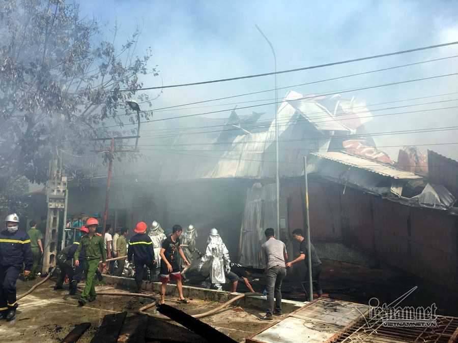 cháy nhà,cháy xưởng,cháy ở Hoài Đức,Hà Nội,hỏa hoạn