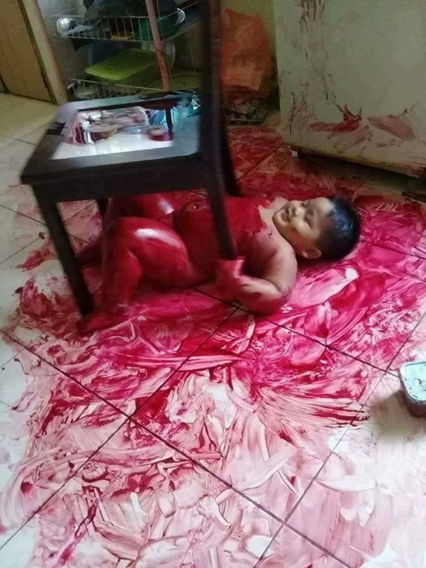 Khi trẻ được ở nhà một mình... ảnh 2 con blogtin (3)