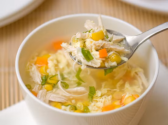 Súp không để qua đêm