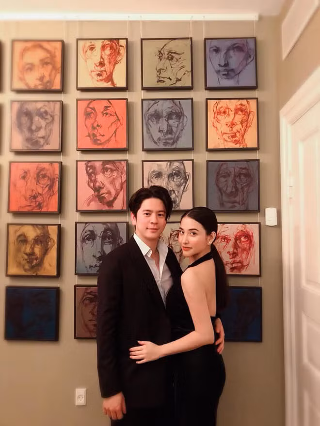 mai ho khoe anh xinh dep, hanh phuc cung ong xa viet kieu kem tuoi hinh anh 4