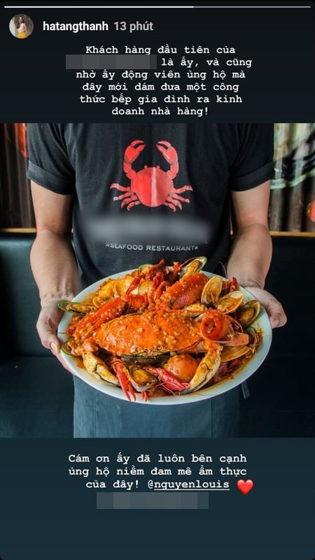 Tăng Thanh Hà công khai cảm ơn Louis Nguyễn trên MXH, nhưng cách xưng hô mới là điều gây ấn tượng - Ảnh 1. Tăng Thanh Hà công khai cảm ơn Louis Nguyễn trên MXH, nhưng cách xưng hô mới là điều gây ấn tượng - Ảnh 1.