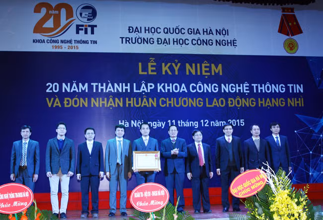 Khoa Công nghệ thông tin – Trường Đại học Công nghệ (ĐHQG Hà Nội) 20 năm thành lập