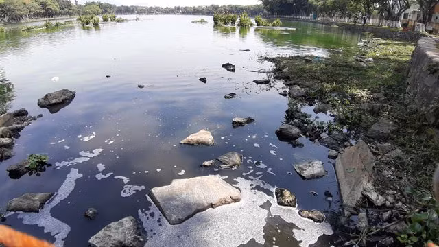 Nước thải hôi thối tuồn ra công viên lớn nhất Đà Nẵng - 3