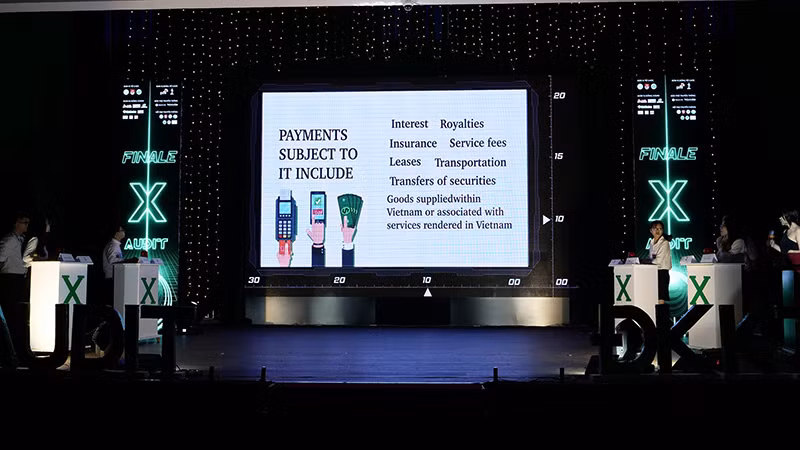 Các phần thi trong vòng chung kết gay cấn.