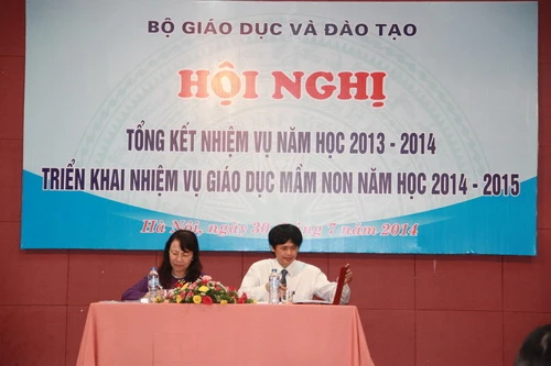 8 nhiệm vụ của GD mầm non năm học 2014 - 2015