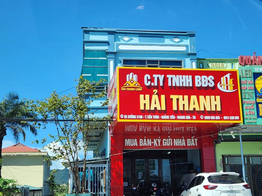 Hộ ông Thành cho biết hồ sơ được thuê công ty Hải Thanh làm "dịch vụ". (Ảnh: NT).