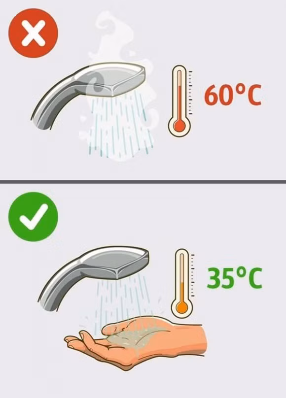 những sai lầm khi tắm, tắm quá lâu khiến cơ thể bị ngứa phát ban, sức khỏe, chăm sóc sức khỏe