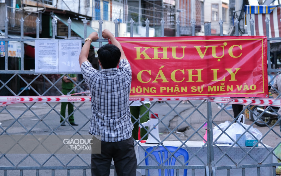 Chợ Tân An, khu chợ đầu mối lớn nhất thành phố Cần Thơ nằm hoàn toàn trong khu vực phong tỏa.