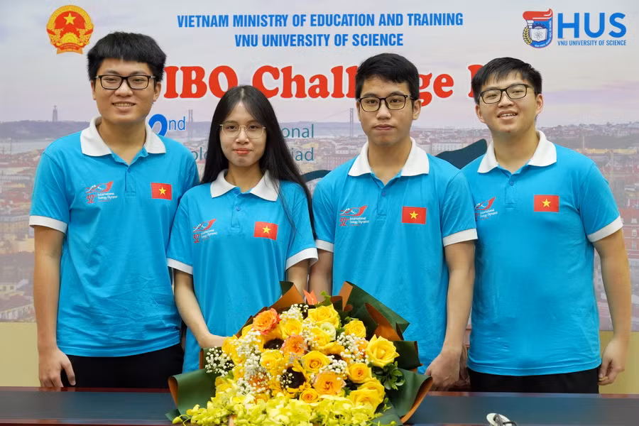 Đội tuyển Việt Nam đạt thành tích xuất sắc tại Olympic Sinh học quốc tế 2021.