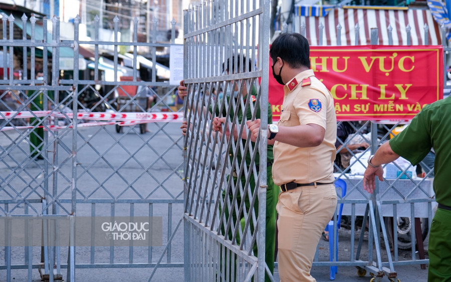 Khu vực phong toả gồm một phần Tổ 33 thuộc khu vực 3, phường Tân An từ số 01 đường Ngô Đức Kế đến số 164 đường Hai Bà Trưng.