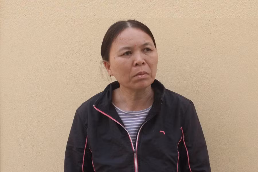 Đào Thị Hương đối tượng cầm đầu đường dây đánh bạc.