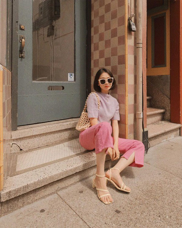 Đi chơi dịp lễ, chị em nên diện các gam màu chuẩn sành điệu này ảnh 11 may khi co dip mac dep, chi em di choi le nho dien cac gam mau nhin la thich nay - 11