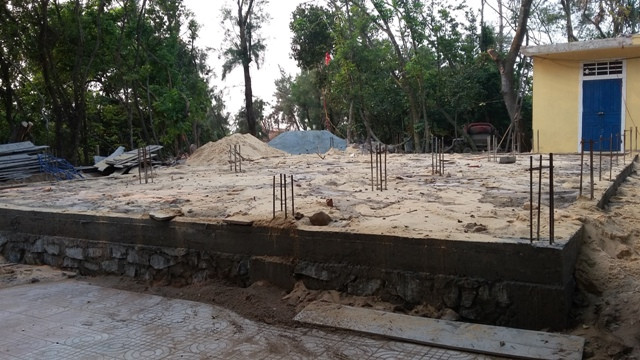 Chùa Quan Âm Tự đã bị phá hoàn toàn và đang xây dựng mới. Chùa Quan Âm Tự đã bị phá hoàn toàn và đang xây dựng mới.