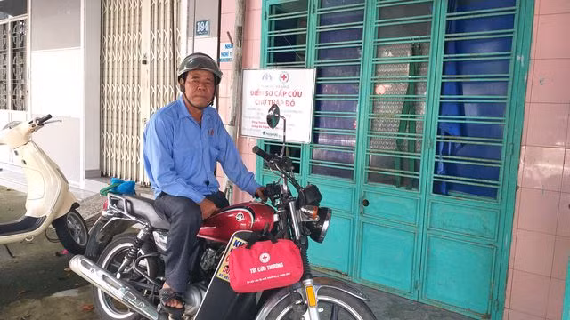 Đội xe ôm cứu thương dưới chân đèo Hải Vân - 4