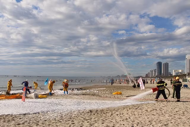 Kết thúc diễn tập, các đơn vị liên quan sẽ có báo cáo đánh giá, hiệu chỉnh, hoàn thiện quy trình xử lí.