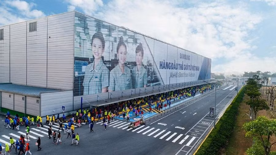 Nhà máy Samsung tại Phổ Yên (Thái Nguyên)