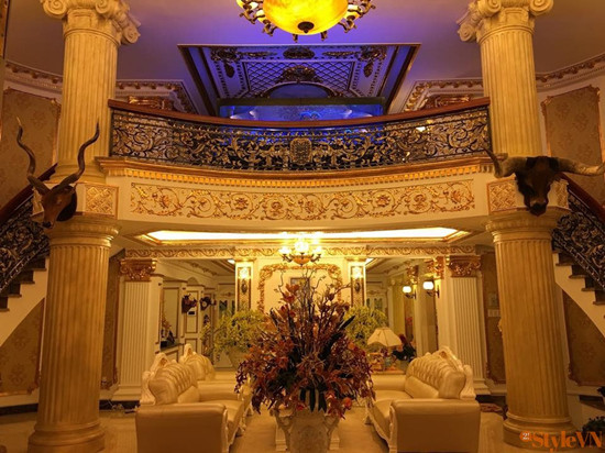 Cận cảnh biệt thự dát vàng, nguy nga như lâu đài của Lý Nhã Kỳ ảnh 6 biet-thu-dat-vang-cua-ly-nha-ky-05