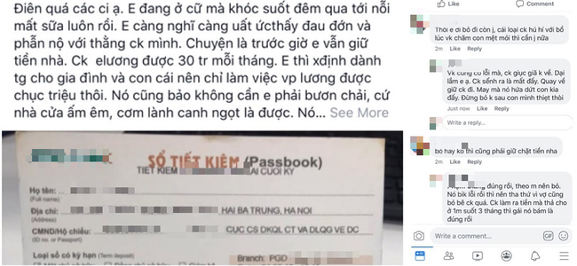 Đột nhiên chồng đòi đứng tên sổ tiết kiệm khi vợ về ngoại ở cữ nhưng chỉ 1 chiêu thử thách mà cháy nhà ra mặt chuột-1