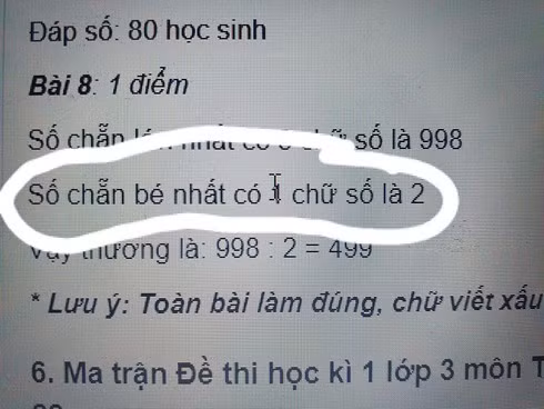 Bài toán tiểu học 