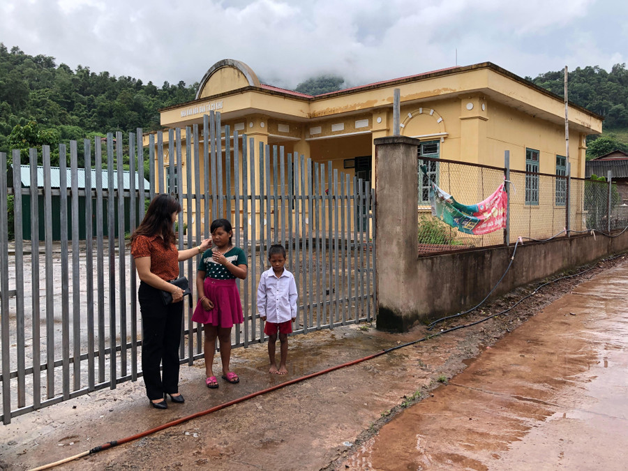 Nhà văn hóa bản Tả Kố Khừ mới được hoàn thiện đầu năm 2019. Nhà văn hóa bản Tả Kố Khừ mới được hoàn thiện đầu năm 2019.