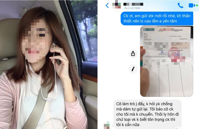 Cô vợ Y.L và dòng tin nhắn bất thường của hai vợ chồng.