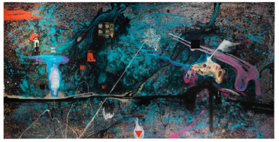 Bức tranh 'Tin mừng Golgotha'. Bức tranh 'Tin mừng Golgotha'.