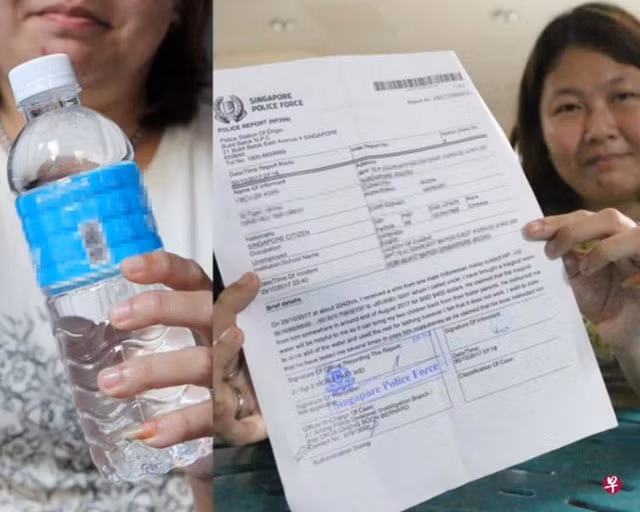 Nạn nhân mang “nước thánh” báo cảnh sát