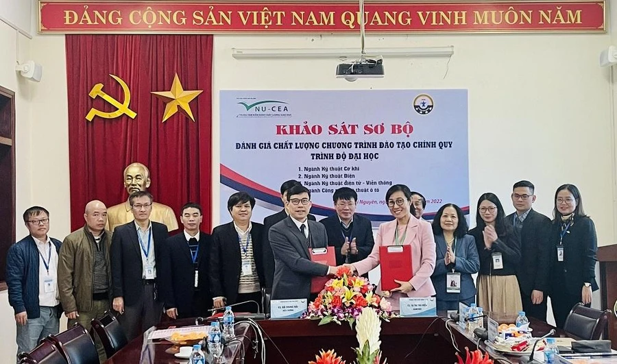 Trường ĐH Kỹ thuật Công nghiệp khảo sát sơ bộ đánh giá 4 chương trình đào tạo.