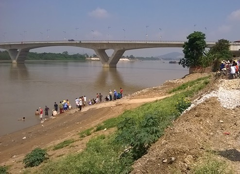 Nơi xảy ra vụ đuối nước thương tâm.