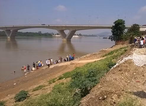 Nơi xảy ra vụ đuối nước thương tâm.