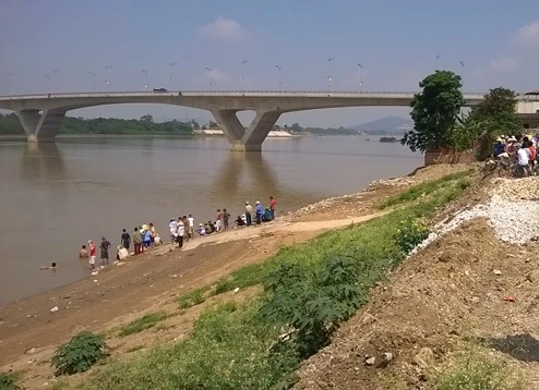 Nơi xảy ra vụ đuối nước thương tâm.