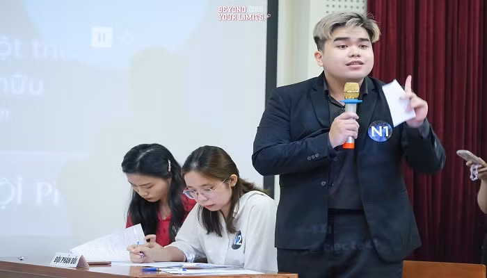 Ngọc Khánh tại đêm chung kết BYL 2023