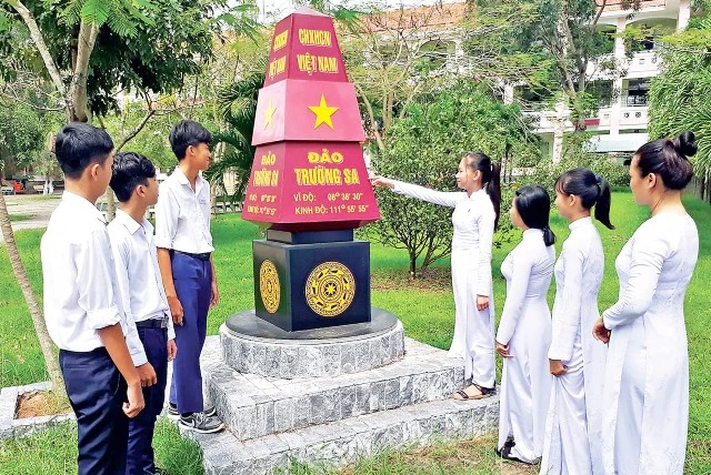 Chương trình GD luôn chú trọng đến chủ quyền biển đảo quê hương