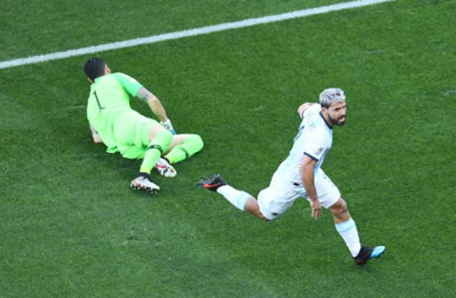 Argentina vẫn giành chiến thắng chung cuộc 2-1 Argentina vẫn giành chiến thắng chung cuộc 2-1