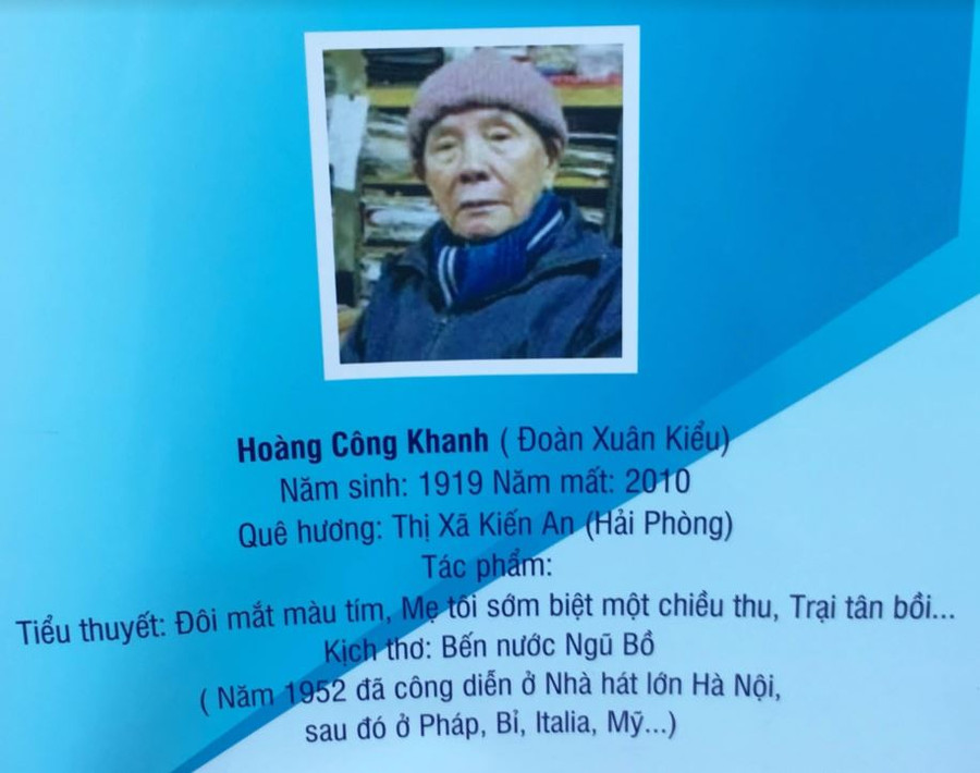 Nhà văn Hoàng Công Khanh - Một trong những cây bút có thành tựu văn chương trong thời gian Hà Nội tạm chiếm 1947 - 1954