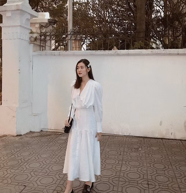 Nàng Á hậu được ví là bản sao của Hà Tăng: Style chỉ toàn màu đen - trắng nhưng sang chảnh như tiểu thư nhà trâm anh thế phiệt - Ảnh 5.