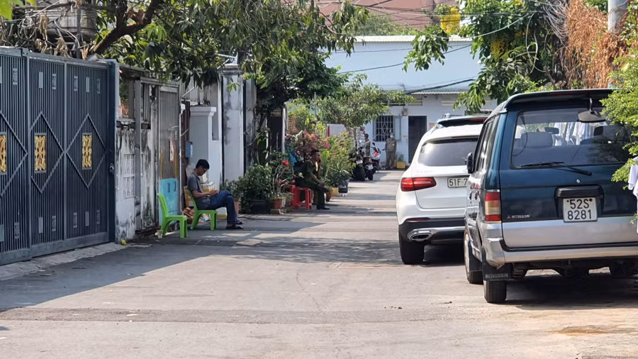 Hiện trường vụ việc.